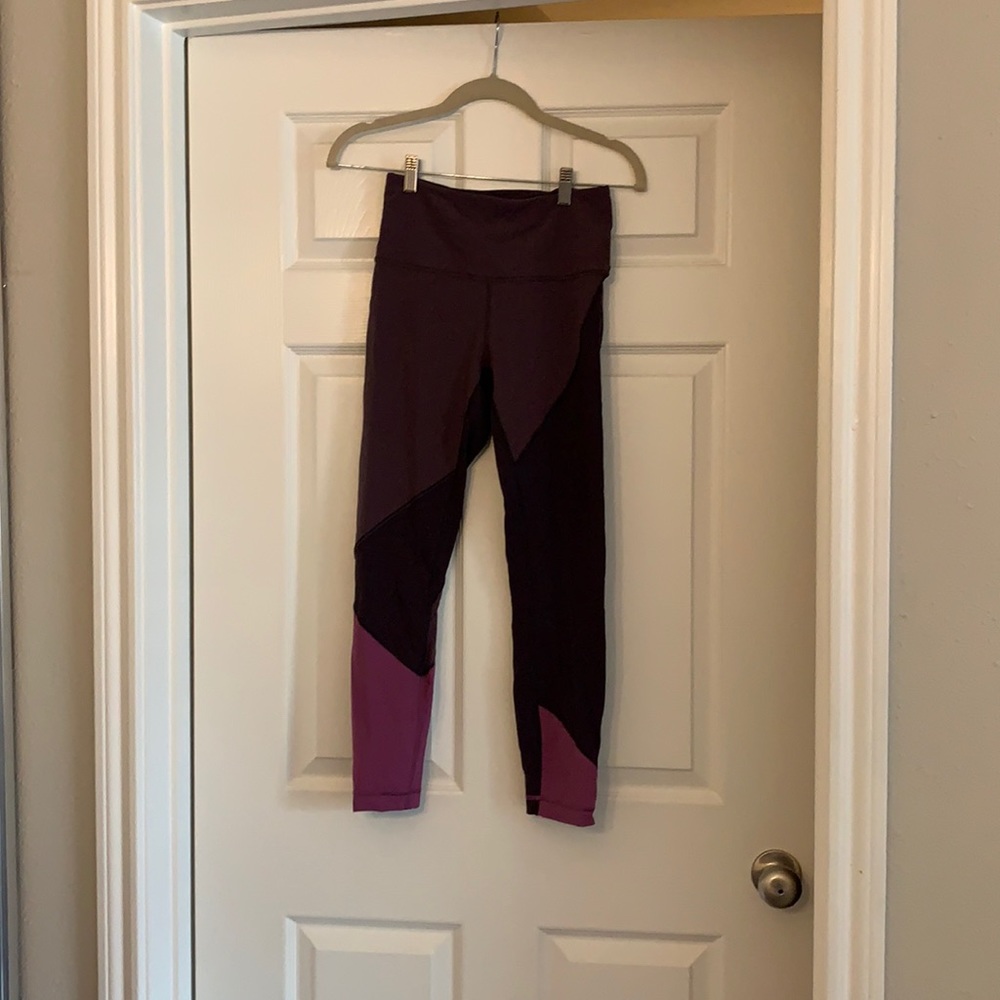 Lululemon Wunder Under Diagonal Stripe Legging - 6 - image 1